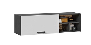 Шкаф навесной «Рико» ТД-340.15.11 (Белый глянец/Матера/Яблоня беллуно)