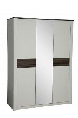 Шкаф для одежды 3-х дверный "Амелия" 36.01-01 (Белый лофт/Дуб стайлинг) 