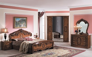 Набор мебели для спальни "Флоренция" Орех